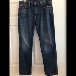 Mens Levi Strauss red label jeans